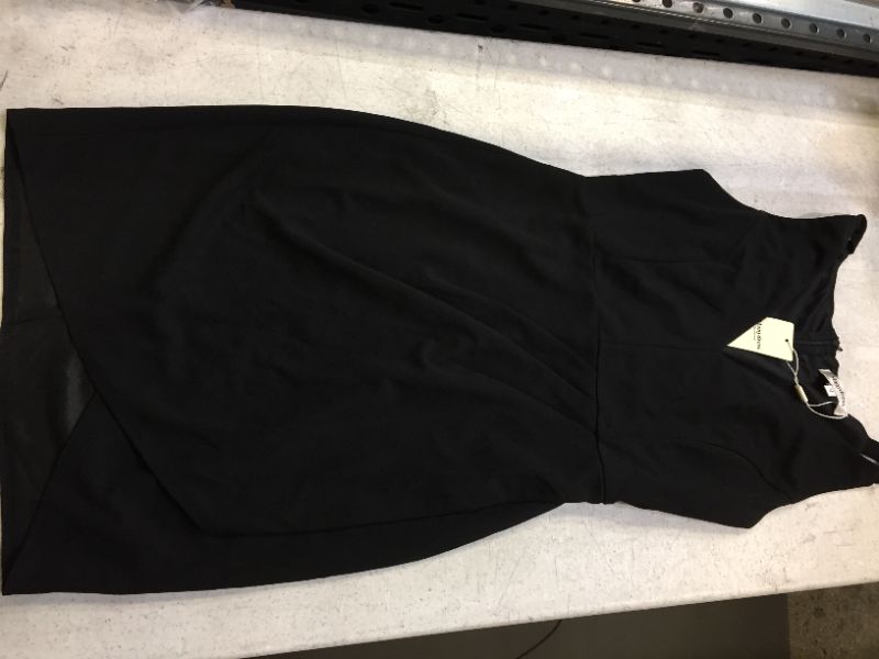 Photo 1 of MANY DRESS WOMENS BLACK SHORTDRESS WITH BACK ZIPPER SIZE MEDIUM 