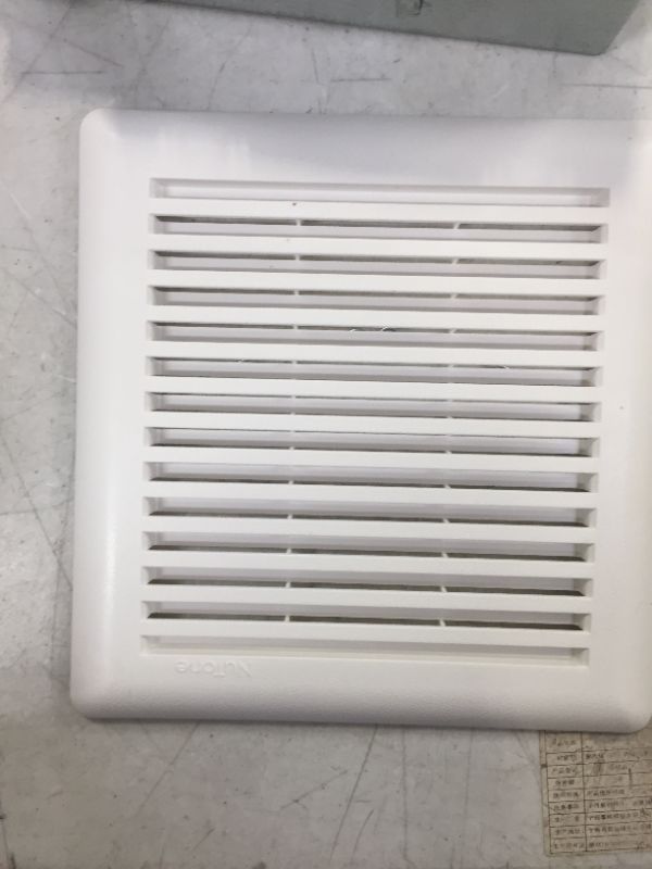 Photo 3 of 50 CFM Ceiling/Wall Mount Bathroom Exhaust Fan