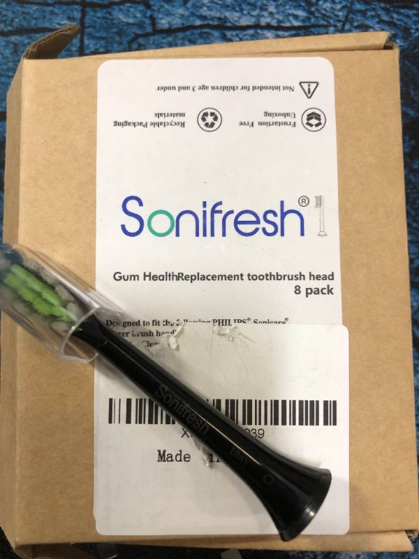 Photo 1 of 2PACK - Sonifresh diamondclean replacement toothbrush head 8 pack  FOR PHILIPS SONICARE POWER BRUSH 

