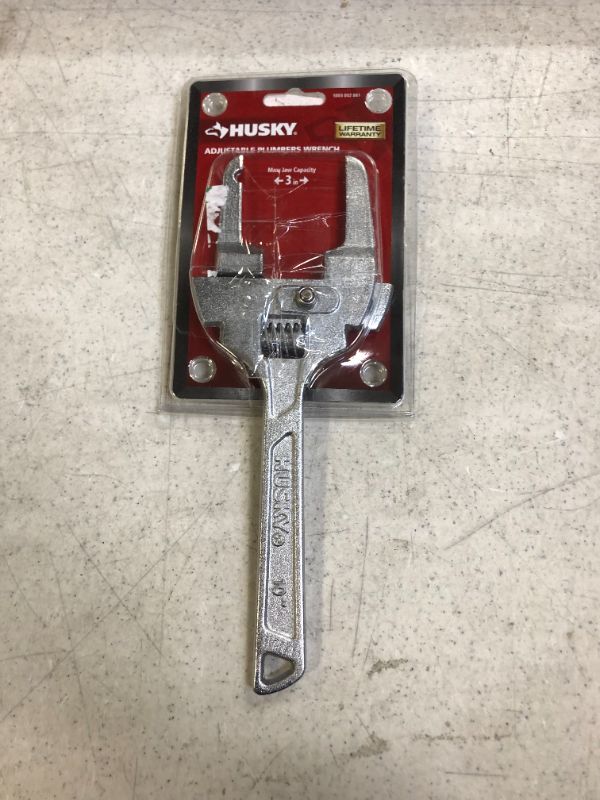 Photo 2 of Adjustable Plumbers Wrench
