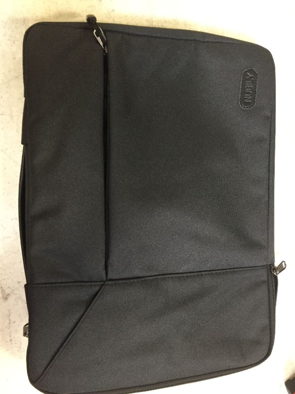 Photo 2 of NUBILY 14 inch Laptop Sleeve Bag Case 13.3 inch Waterproof Shock Resistant Portable Handle Laptop Bag Compatible with 13" MacBook Air 2014-2019,13.3-14 inch Toshiba/FUJITSU /HP/Dell/Asus Notebook