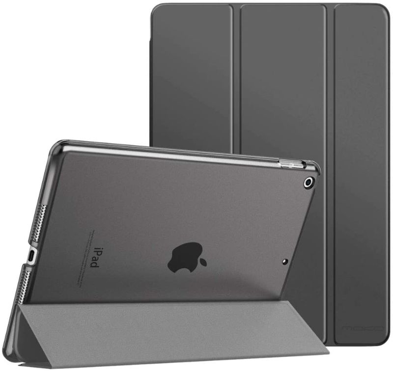 Photo 1 of PROCASE Case Fit New iPad 9th Generation 2021/8th Generation 2020/7th Gen 2019, iPad 10.2 Case - Slim Smart Shell Stand Cover with Translucent Frosted Back Protector, Space Gray(Auto Wake/Sleep)
7"X10"