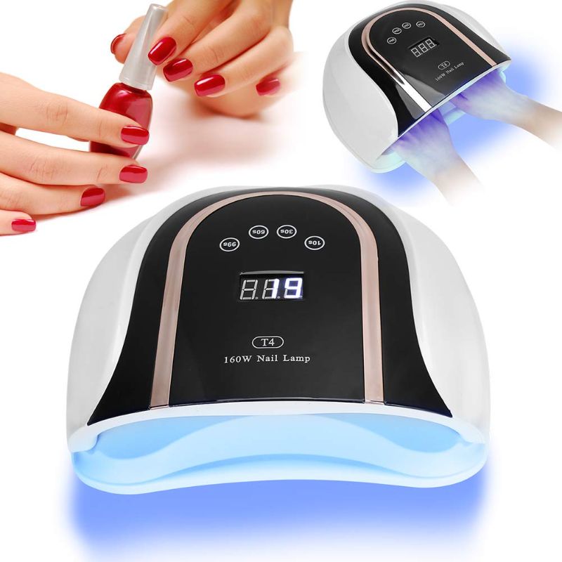 Photo 1 of 
Led Uv Nail Lamps, T4 160W 54Pcs Led Nail Uv Nail Lamp Uv Nail Lamps Curing Light Nail Polish For Base & Top Coats Dryer Light(Us)