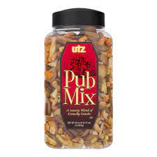 Photo 1 of Utz Pub Mix 44 oz Barrel 4 pack 
