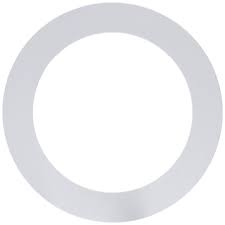 Photo 1 of 25 Pack White Goof Trim Ring for Recessed Can and 6" Inch Down Light Cover