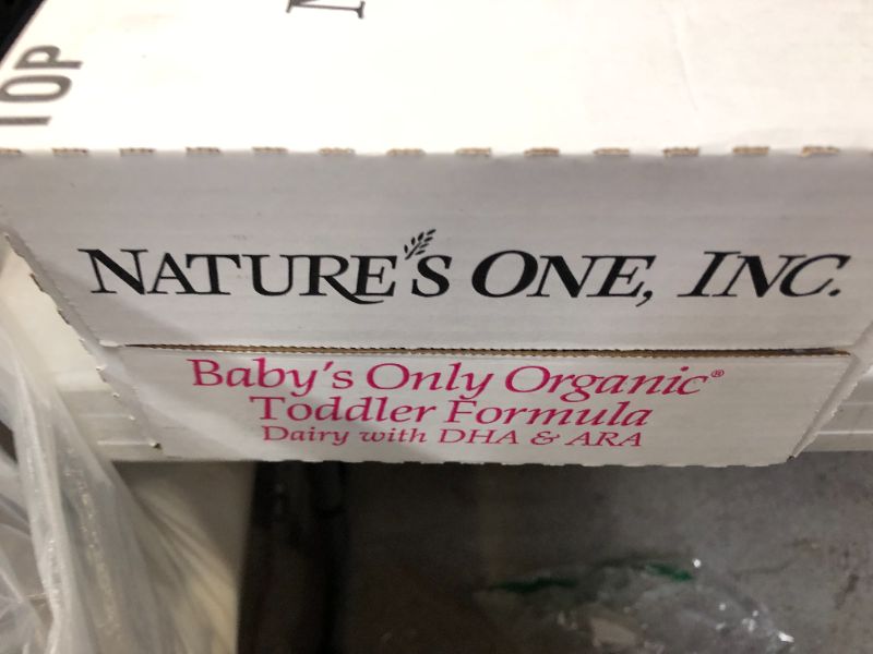 Photo 1 of Babys Only Organic Toddler Formula - Organic - Dairy - DHA and ARA -6 CANS 12.7 oz  EXP MARCH 2022