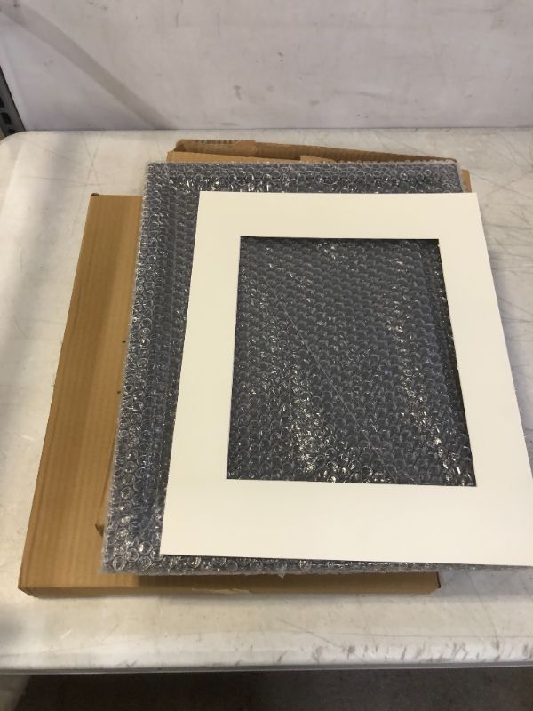 Photo 1 of 2 PACK OF BLACK PICTURE FRAMES SIZE 1 FT X 1 FT 3 INCH 