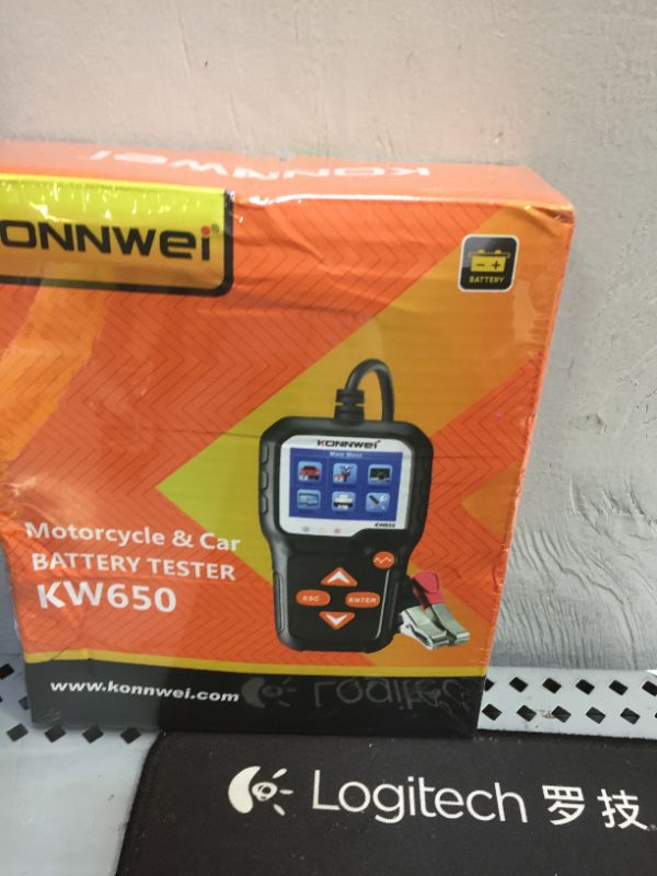 Photo 2 of KONNWEI MOTORCYCLE & CAR BATTERY TESTER