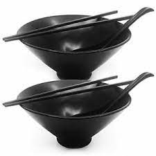 Photo 1 of AZN CERAMIC RAMEN BOWL 2 SETS