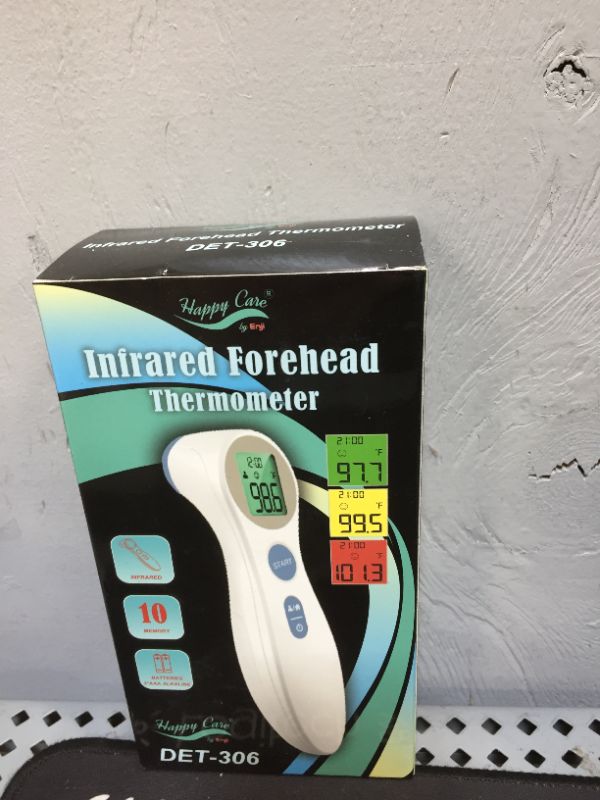 Photo 2 of Forehead Thermometer Infrared Thermometer for Adults, Forehead and Ear Thermometer for Fever, Babies, Children, Adults, Indoor and Outdoor Use