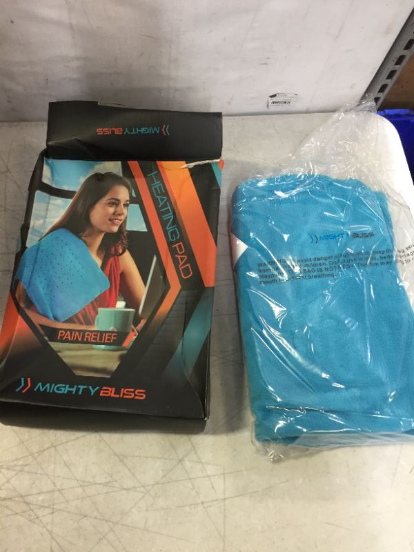 Photo 2 of MIGHTY BLISS LARGE ELECTRIC HEATING PAD FOR BACK PAIN 12" x 24"