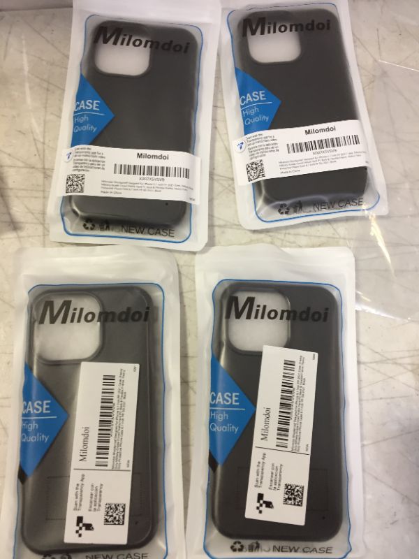 Photo 2 of milomdoi shockproof designed for iphone 13 pro case 4 PACK 