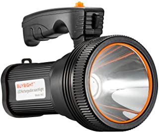 Photo 1 of BUYSIGHT Bright Rechargeable Searchlight handheld LED Flashlight Tactical Flashlight