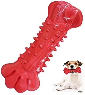 Photo 1 of Opariki Dog chew Toys for Aggressive chewers Large and Medium-Sized Dog Bone chew Toys, Durable Dog Toys, Non-Toxic Food Made of Rubber Dog , Large Indestructible Dog Toys,Beef Flavor