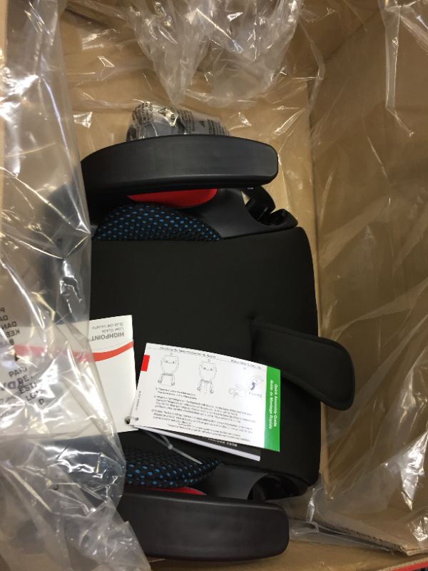 Photo 2 of Britax Highpoint 2-Stage Belt-Positioning Cool Flow Booster Car Seat -  Gray