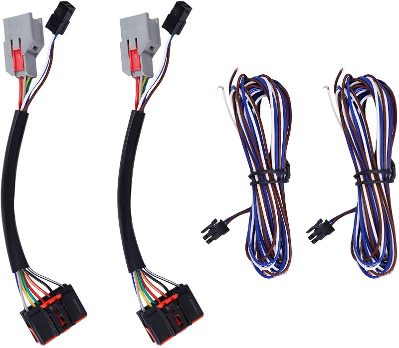 Photo 1 of 2x Conversion Harness Adapter Wiring Connector 8 pin to 22 pin Tow Mirrors For 2015 2016 2017 2018 Ford F150
