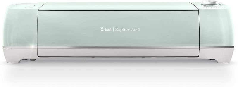 Photo 1 of Cricut Explore Air 2, Mint
- mechanism in the middle stops about 30% the length of the product as shown.