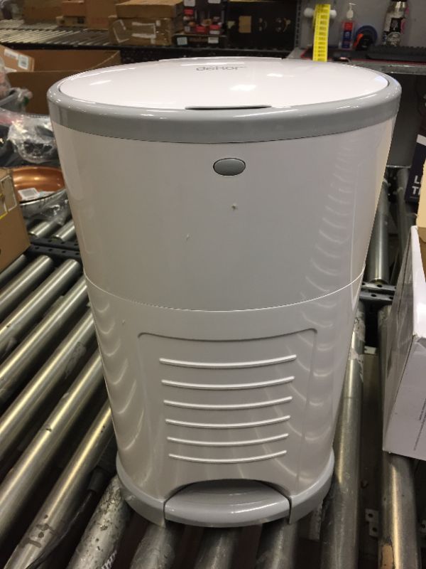 Photo 1 of Dekor Classic Hands-Free Diaper Pail, 1 Refill