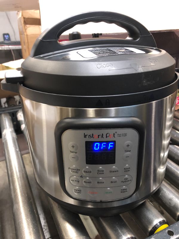 Photo 3 of Instant Pot 8 qt 11-in-1 Air Fryer Duo Crisp + Electric Pressure Cooker