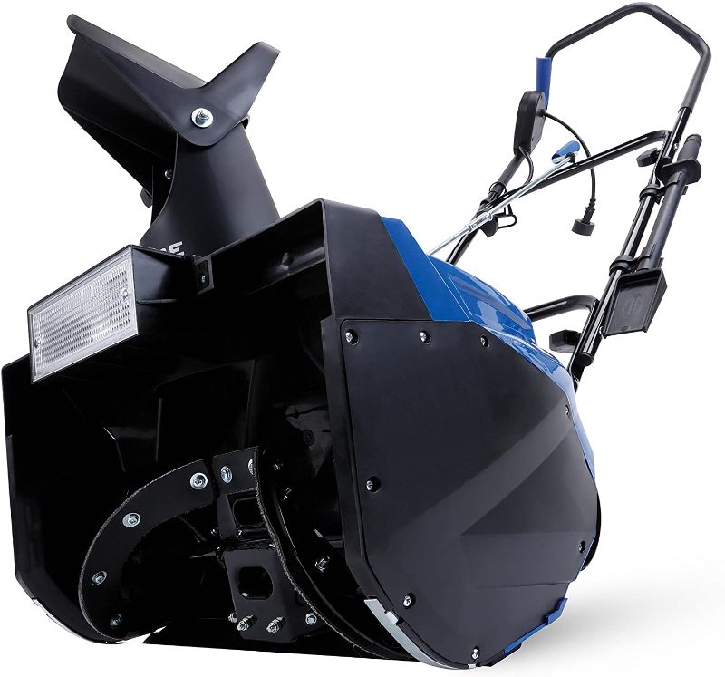 Photo 1 of Snow Joe SJ623E Electric Single Stage Snow Thrower | 18-Inch | 15 Amp Motor | Headlights