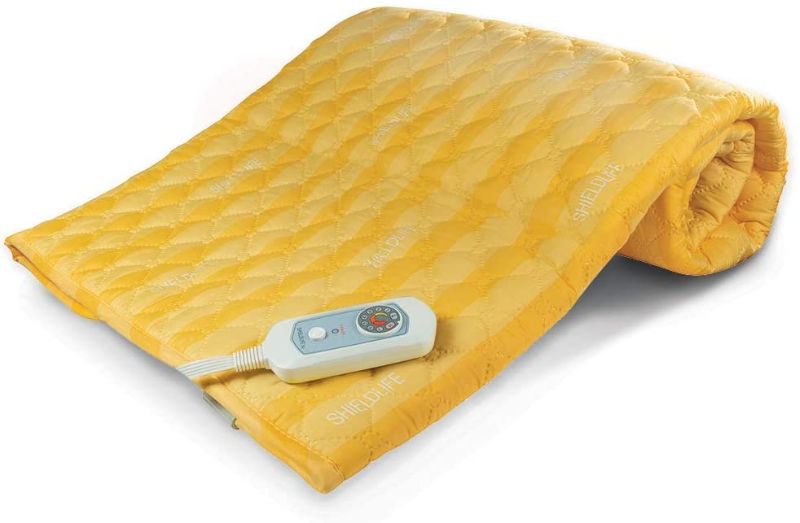 Photo 1 of Shield Life Heated Mattress Pad Full Size with Electromagnetic Field Blocking, TheraMat Lite Large Heating Pad for Double Size Bed by ShieldLife