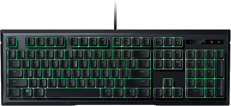 Photo 1 of RAZER ORNATA Expert: Mecha-Membrane - Individually Backlit Mid-Height Keys - Leatherette Wrist Rest - Gaming Keyboard - Gaming Keyboard (RZ03-02041800-R3U1)
