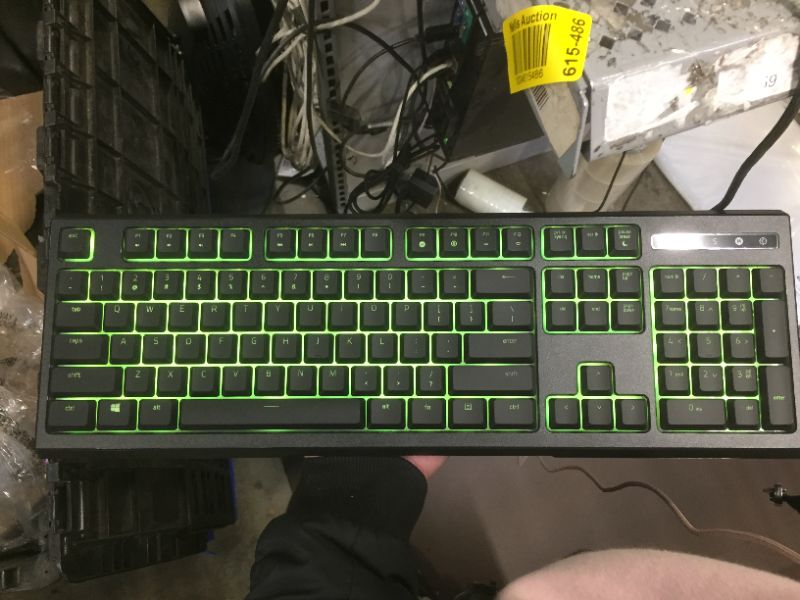 Photo 3 of RAZER ORNATA Expert: Mecha-Membrane - Individually Backlit Mid-Height Keys - Leatherette Wrist Rest - Gaming Keyboard - Gaming Keyboard (RZ03-02041800-R3U1)
