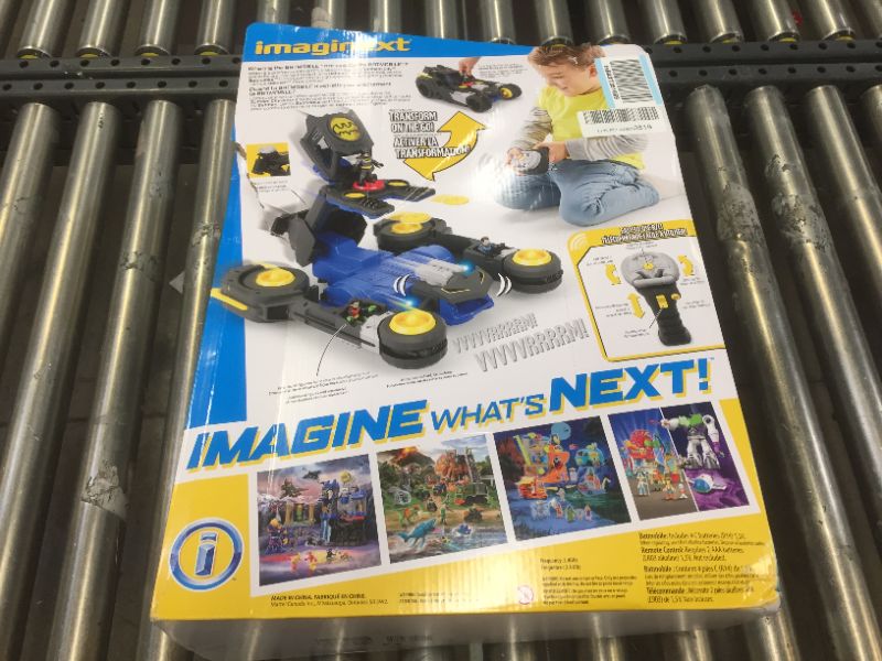 Photo 4 of Fisher-Price Imaginext DC Super Friends Transforming Batmobile R/c
