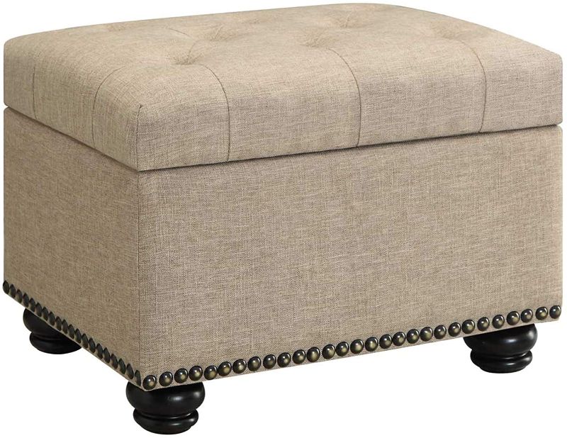 Photo 1 of Convenience Concepts 5th Avenue Storage Ottoman
