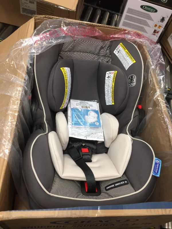 Photo 2 of Graco SnugRide SnugLock 35 Elite Infant Car Seat, Oakley Gray