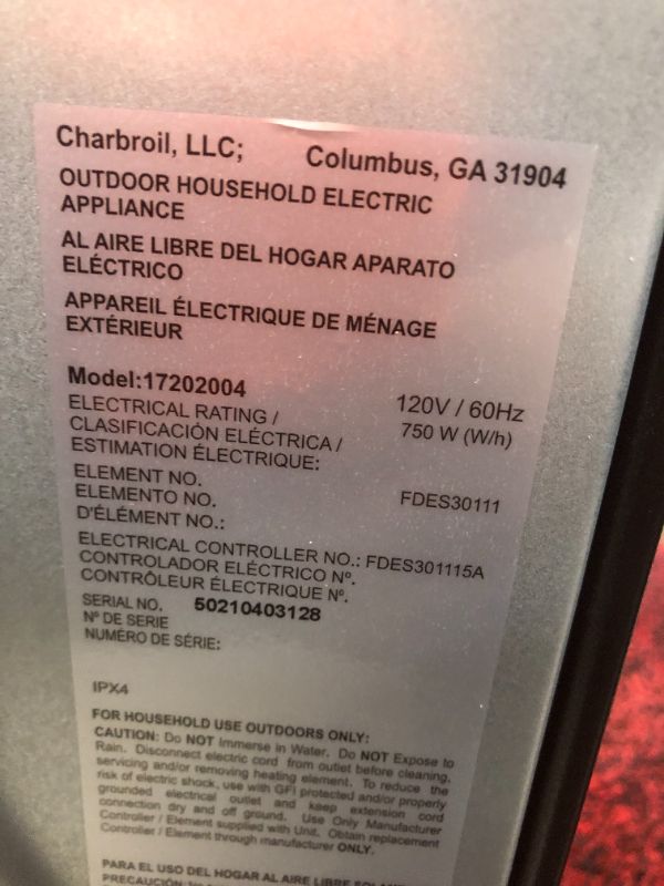 Photo 1 of Char-Broil 725 sq in Deluxe Digital Electric Smoker- Stainless Steel