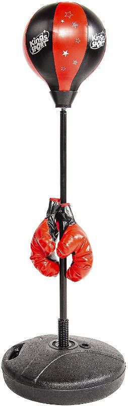 Photo 1 of BalanceFrom Punching Bag with Base for Kids 3-10 Easy to Assemble with Boxing Gloves
