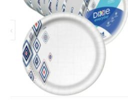 Photo 1 of Dixie everyday disposable paper plates 10 1/16--44 plates
