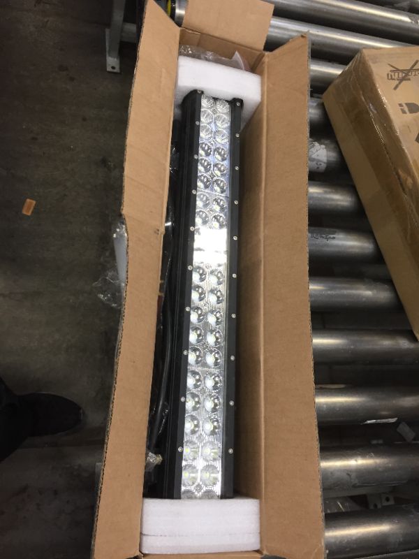 Photo 1 of Nilight 20 Inch 126W Spot Flood Combo Led Light Bar LED Work Light Off Road Lights Driving Lights With Off Road Wiring Harness, 2 Years Warranty