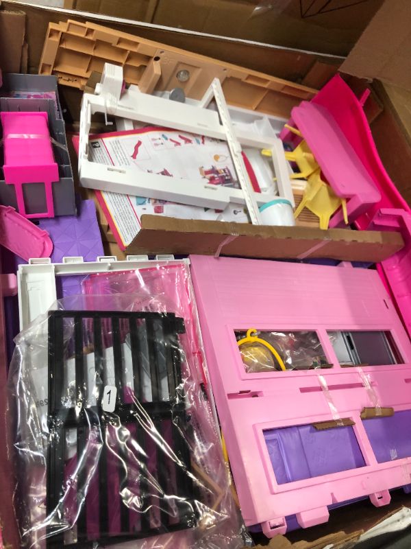 Photo 4 of Barbie Dreamhouse (3.75-ft) 3-Story Dollhouse Playset  
