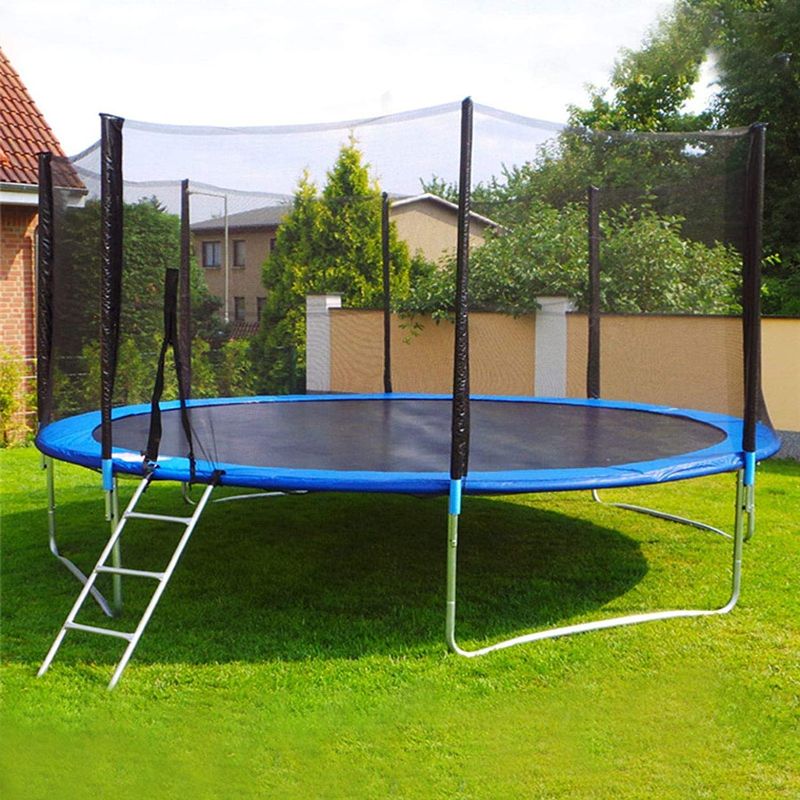 Photo 1 of 12 FT Trampoline for Kids Max 440 Lb
