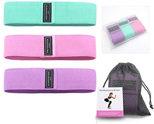Photo 1 of ZOESON Resistance Exercise Bands for Home Fitness, Strength Training, Physical Therapy, Pilates Flexbands, 30" x 3.15"

