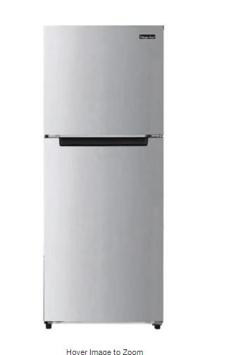 Photo 13 of 10.1 cu. ft. Top Freezer Refrigerator in Platinum Steel
