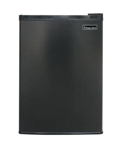 Photo 1 of 2.6 cu. ft. Mini Fridge in Black, ENERGY STAR
