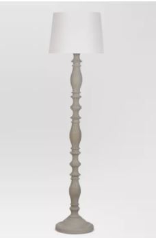 Photo 1 of Turned Wood Floor Lamp (Includes Energy Efficient Light Bulb) - Threshold™
