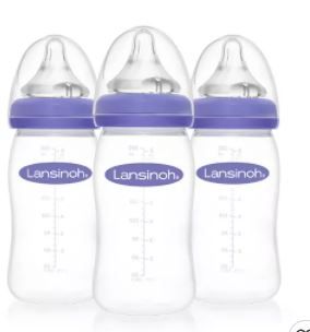 Photo 1 of Lansinoh mOmma Feeding Bottle 8oz 3pk
