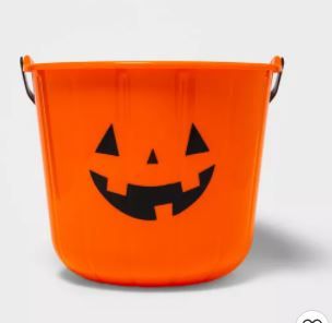 Photo 1 of 14" Jumbo Stackable Trick or Treat Halloween Pumpkin Pail - Hyde & EEK! Boutique™
