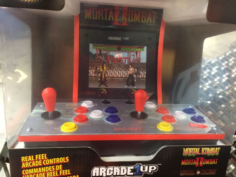Photo 1 of Arcade1Up Midway Mortal Kombat II Counter-Cade
