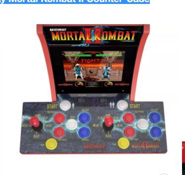 Photo 1 of Arcade1Up Midway Mortal Kombat II Counter-Cade
