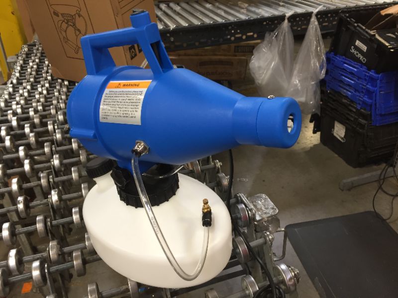 Photo 1 of 2 MARATTI 4.5L Electric ULV Sprayer Portable Fogger Machine, Spraying Distance 20-26ft, Rate 150-260ml/min-Large Area Clean Sprayer Suitable for Indoor Outdoor (110V/1400W)
