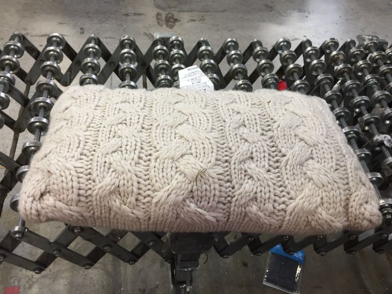 Photo 2 of Chunky Cable Knit Throw Pillow - Threshold™
