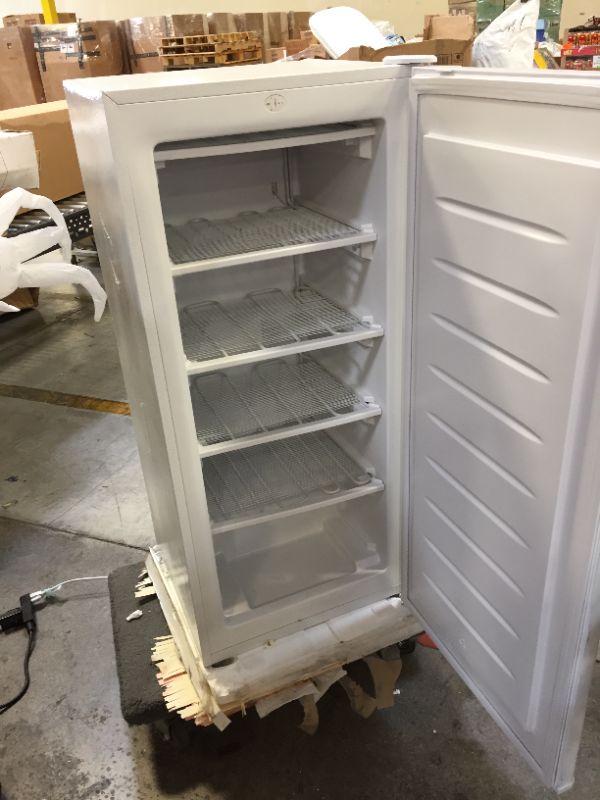 Photo 5 of 5.0 cu. ft. Upright Freezer in White
