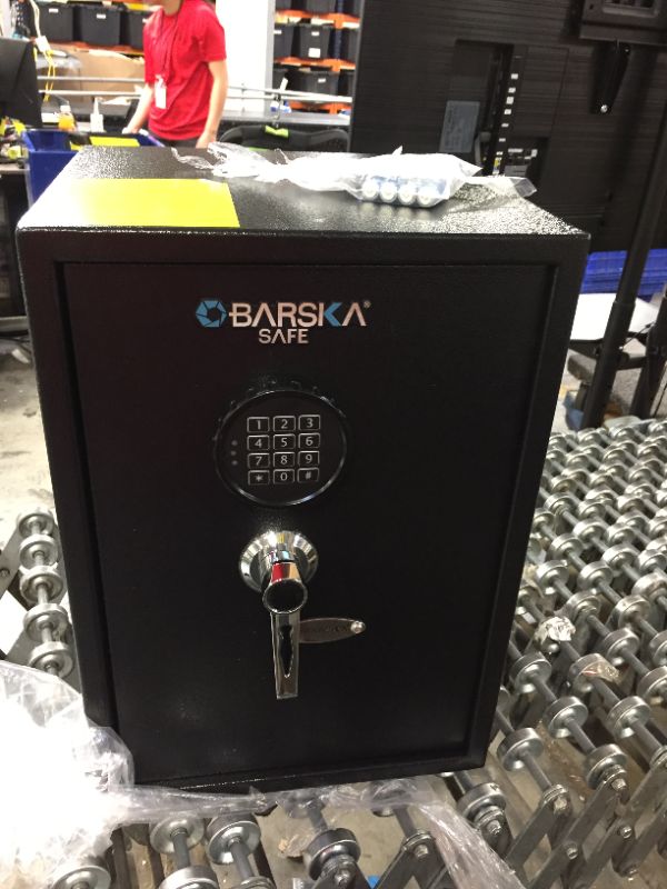 Photo 4 of BARSKA Large Biometric Security Safe with Fingerprint Lock AX11650
