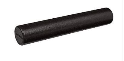 Photo 1 of Basics High-Density Round Foam Roller, 36 Inches, Black
