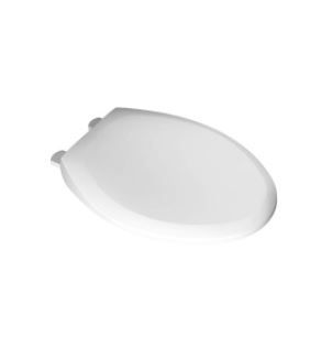 Photo 1 of American Standard Champion 4 Slow-Close Elongated Closed Front Toilet Seat in White
